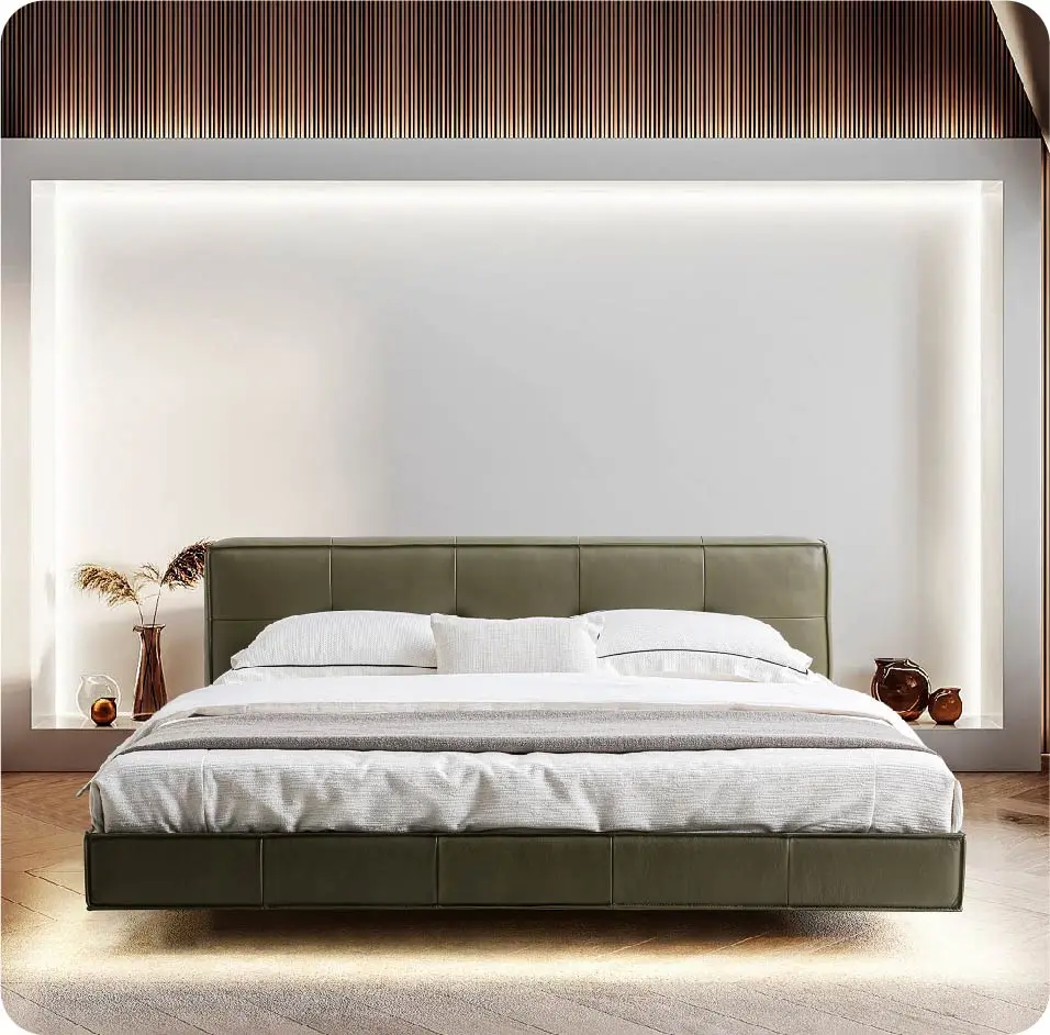 Moos RG832 upholstered bed